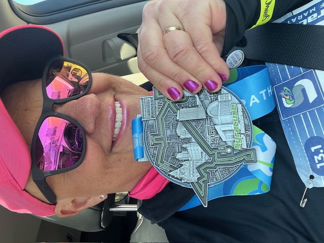 Tracy Higginbotham Syracuse Half Marathon Medal